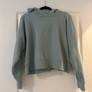 lululemon loungeful cropped hoodie